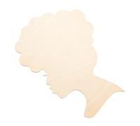 POPETPOP Fette Di Legno Non Verniciate Per Artigianato Fai Da Te Ritagli Di Legno Per Decorazioni Vuoti Per Pittura Olio e Scrittura