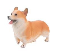 POPETPOP Figura Corgi Realistica in Decorazione Animale da Collezione Giocattolo Educativo per Ornamento per Festa Tema Cane Stimola Creatività e Cognizione