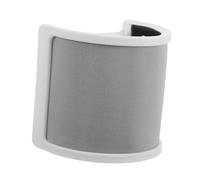 POPETPOP Filtro Anti-pop Per Microfono Con Copertura Anti-vento Forma Di u Per Streaming Video Podcast e Registrazione Audio Con Flusso d Aria Migliorato e Riduzione Del Rumore Del Vento