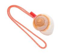 POPETPOP Fischietto Giocattolo Conchiglia Naturale Grande, Corno Di Conchiglia Melodico Per Bambini, Decorazione Festa Rumorosa e Bomboniera Per Compleanni All'aperto