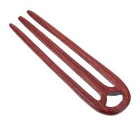 POPETPOP Forchette per Chioma a 3 Punte in Legno di Sandalo Intagliato, Bastoncini per Chignon Donna Retrò, Modellatore per Acconciature Vintage per Matrimoni e Uso Quotidiano