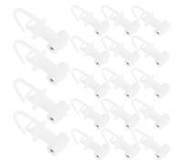 POPETPOP Ganci a Rullo per Binari per Tende Scorrevoli da Soffitto 30 Pezzi Ruote Mute ad Alta Resistenza per Tende Spesse Accessori Silenziosi per Uso Domestico e Ufficio