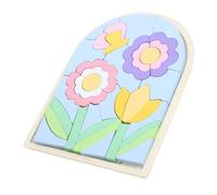 POPETPOP Giocattoli Educativi in Legno Di Puzzle Per Ragazzo Ragazza Mattoncini Da Costruzione Didattici Giocattoli Puzzle Per Ragazzo Ragazza Piccoli Interattivi e Colorati