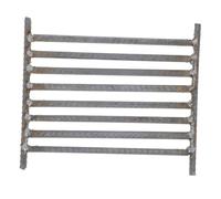 POPETPOP Griglia Griglia Grill Grates Sostitucement Parti Griglia Di Cottura Del Griglie Per Barbecue Griglie Di Sostituzione Della Griglia Tondo Per Cemento Armato Grigio