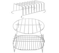 POPETPOP Griglia per Barbecue, Ripiano Versatile per Cottura a Vapore, Comodo Porta Toast per Uso Domestico in Cucina