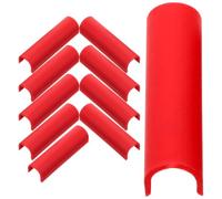 POPETPOP Guaina Protettiva a Forma di U Resistente e Durata Lunga 10 Pezzi in Plastica Design Scanalato per Guida di Posizionamento per Tagliapiastrelle Manuale
