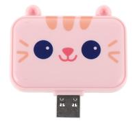 POPETPOP Hub USB Tipo-c ad Alta Velocità Trasferimento Dati Rapido e Hot Swappable, Stazione di Attracco in Alluminio e Pvc per Computer Portatile, per Viaggi