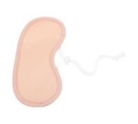 POPETPOP Impacco Occhi di Ricino Riutilizzabile in Cotone Morbido, Avvolgente e Portatile per Migliorare la Qualità del Sonno, Maschera Occhi Pratica per Relax