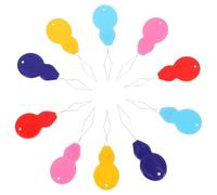POPETPOP Infila Ago Filo 10 Pezzi in Plastica e Filo di Rame per Cucito Facile, Strumento per Cucire a Mano e Macchina, per DIY e Lavori di Ricamo Colore Casuale