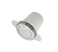 POPETPOP Infusore per Tè in Acciaio Resistente con Rete Fine Manico Rotondo Filtro per Tisane e Tè Sfuso Adatto Tazze e Teiere Facile da Pulire e Resistente al Calore