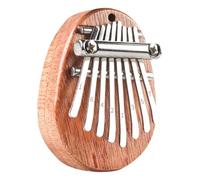 POPETPOP Kalimba 8 Tasti Mini Pianoforte a Pollice in Legno Per Principianti e Professionisti Strumento Musicale Portatile Melodioso e Facile Da Usare