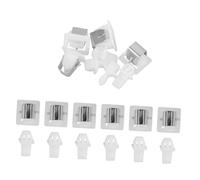 POPETPOP Kit 10 Pezzi Chiusura Porta Asciugatrice, Serrature Armadietto Camper e Frigorifero, Accessori Ferramenta Blocco Elettrico Compatibili Per Riparazione Elettrodomestici