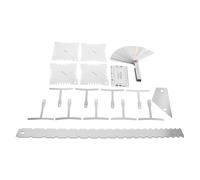 POPETPOP Kit 17 Pezzi Strumenti per Liutaio Chitarra, Righello Azione Corde T Shape, Calibro Raggio Tasti e Spessimetri, Set Manutenzione e Riparazione per Chitarra Acustica ed Elettrica,