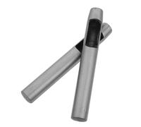 POPETPOP Kit 2 Pezzi Punzone Rotondo per Lavorazione Pelle e Plastica, Acciaio di Precisione, Impugnatura Comoda, per Riparazione Interni Auto e Laboratori