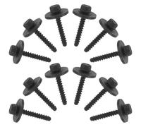 POPETPOP Kit 30 Pezzi Viti Autofilettanti in Metallo per Parafango e Paraspruzzi Auto Viti di Bloccaggio Targa Resistenti Agli Agenti Atmosferici Accessori di Fissaggio per Passaruota