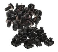 POPETPOP Kit 40 Viti M6 X14 MM Dadi a Gabbia e Rondelle per Montaggio Rack Server da Parete e Armadi di Rete, Accessori per Installazione Sicura di Apparecchiature Multimediali