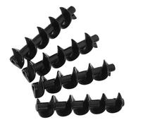 POPETPOP Kit Albero a Spirale per Fontana di Cioccolato 4 Pezzi Parte di Ricambio per Macchina Cioccolato Compatibilità Multi Gusto per Eventi e Uso Domestico