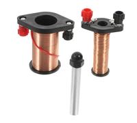 POPETPOP Kit Bobina di Induzione Elettromagnetica con Bobine in Rame Primaria e Secondaria per Esperimenti di Fisica Scolastica Facile da Usare e Affidabile per Laboratori Educativi