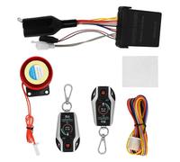 POPETPOP Kit di Allarme per Motorino Blocco Automatico e Sblocco, Impianto Antifurto Telecomando, Plastico Resistente e Funzione di Sicurezza Avanzata
