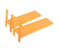 POPETPOP Kit Didattico Piano Inclinato 2 Pezzi in Plastica Trasparente con Doppio Supporto Stabile per Esperimenti Scolastici di Fisica e Scienze, Materiale Didattico per L’insegnamento