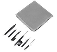 POPETPOP Kit Pulizia Apparecchi Acustici 7 Pezzi Spazzole Strumento Pulizia Udito Accessori la Manutenzione e Rimozione Cerume per Uso Quotidiano