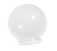 POPETPOP Lampada da Esterno Globo in Acrilico Bianco Latte Paralume Sferico Resistente alle Intemperie per Giardino e Patio Coprilampada Sostitutivo Facile da Installare Diffusore Luminoso