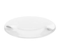 POPETPOP Lente Convessa Doppia 90mm Set di Lenti Ottiche Trasparente Compatta per Insegnamento Fisica e Aiuti Sperimentali, Lente Ottica Portatile per Esperimenti Didattici