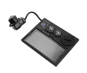 POPETPOP Lente per Saldatura Auto Oscurante Controllo Automatico, Plastico Resistente, Colore Nero, Regolazione del Colore della Lente per Ambienti di Lavoro Protetti e Saldatura Manuale
