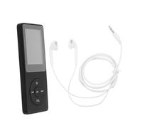 POPETPOP Lettore Musicale Lettore Mp3 Mini Mini Lettore Musicale Lettore Musicale Lossless Mini Lettore Multimediale Lettore Multimediale Lossless Materiale Nero Opaco