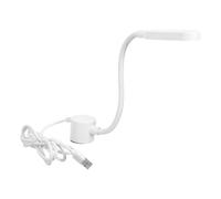 POPETPOP Luce LED per Macchina da Cucire con Collo di Cigno Flessibile Dimmerabile con Sensore Tattile Base Magnetica e Alimentazione USB Cavo per Banchi da Lavoro