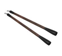 POPETPOP Manico del Pennello in Bambù Naturale 23 CM Calibro 12 CM per Calligrafia e Disegno a Inchiostro Kit Fai da Te 2 Pezzi per Strumenti Artistici Tradizionali e Artigianato