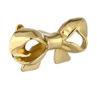 POPETPOP Maniglia a Fiocco in Ottone, Pomello per Cassetto e Armadio, Oro, Stile Europeo Vintage, Grande 5,8cm, per Mobili e Sostituzione Maniglie Rotte