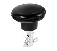 POPETPOP Maniglia in Bachelite Nera Resistente al Calore per Porta Stufa e Stufa, Sostituzione Facile Design Sferico Elegante per Barbecue e Griglie Esterne