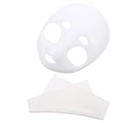 POPETPOP Maschera Base Animale per Costume Fursuit 2 Pezzi Non Dipinta con Panno Elastico Accessorio Cosplay per Feste Halloween e Carnevale