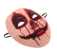 POPETPOP Maschera da Demone di Halloween Design Realistico e Cinturini Regolabili in Eva per Cosplay e Feste, Vestibilità Comoda e Facile da Indossare