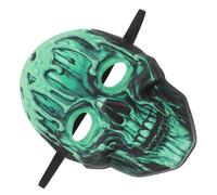POPETPOP Maschera Da Teschio Che Illumina Buio Costumi Di Halloween Maschere Di Halloween Maschera Da Costume Spaventosa Maschera Demone Maschere Di Teschi Green Eva
