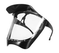 POPETPOP Maschera Protettiva per Saldatura Leggera in Plastica Gancio Auricolare Schermo Trasparente ad Ampia Visuale Maschera Antispruzzo per Saldatori e Lavorazioni Legno Protezione