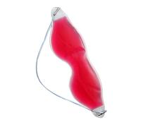 POPETPOP Maschera Rinfrescante per Occhi in Gel Riutilizzabile Rossa Maschera Terapeutica per Occhi Contro Occhiaie e Gonfiore Sollievo Naturale e Rilassamento Durante Sonno