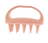 POPETPOP Massaggiante per Capelluto Silicone Scrubber per Shampoo Uso Bagnato e Secco per Viaggi e Tutti Tipi