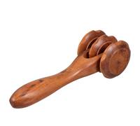 POPETPOP Massaggiatore al Sandalo Guasha in Legno per Schiena e Collo, Piastra Raschiante Liscia Bordi Arrotondati, Strumento per Massaggio Corpo e Linfodrenaggio, Adatto per Uso