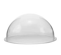 POPETPOP Mezza Sfera acrilica a Forma di Cupola per Biglietti di Auguri | Emisfero di plastica, porta caramelle trasparente per decorazione domestica fai-da-te a forma di palla di neve natalizia, 8