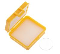 POPETPOP Micrometro Oculare Microscopio con Righello Incrociato per Calibrazione Precisa Inciso in Metallo Adatto per Misurazione Microscopica e Calibrazione Reticoli Camera