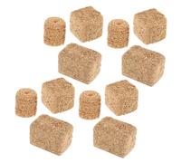 POPETPOP Mini di Fieno Resistenti alle Intemperie e Regolabili 12 Design Realistico in Legno Accessori per e Casa Bambole