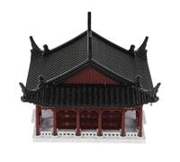 POPETPOP Miniatura Casa Cinese Decorazione Paesaggistica Scultura Giardino Fate Antica Accessori Zen Ornamentazione da Te