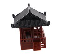 POPETPOP Miniatura Micro Paesaggio Giardino Stile Cinese Ornamento per Desktop e Decorazione per Casa Accessorio per Acquari e Bonsai Compatte