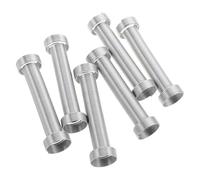 POPETPOP Molla di Estensione per Cablaggio Manicotto Protettivo in Acciaio Zincato, 6 Pezzi da 80 Mm, Protezione Cavi per Sistemi di Sicurezza Porte e Controllo Accessi