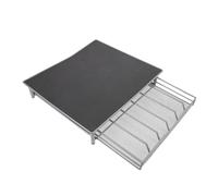 POPETPOP Organizer per Capsule Compatto da Posti Portacapsule da Cassetto in Filo Nera e Ufficio