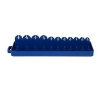 POPETPOP Organizer per Prese Elettriche in Pp Blu Leggero e Multifunzionale, Supporto per Inserti a Manicotto per Officina e Deposito Attrezzi