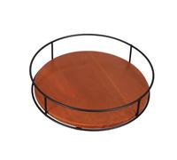 POPETPOP Organizer Rotante Portaspezie con Base Antiscivolo Portacondimenti Girevole per Cucina e Bagno Supporto Compatto per Spezie e Cosmetici per