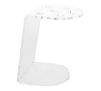 POPETPOP Organizzatore in Acrilico Trasparente per Forbici e Pettini da Salone Supporto da Tavolo per Strumenti da Parrucchiere Custodia per Strumenti per Parrucchieri e Barbieri